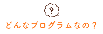どんなプログラムなの？