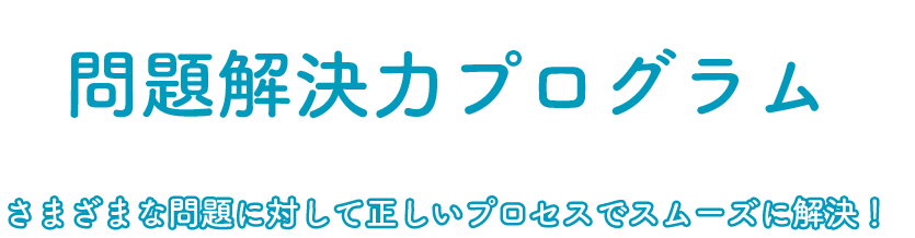 問題解決力プログラム